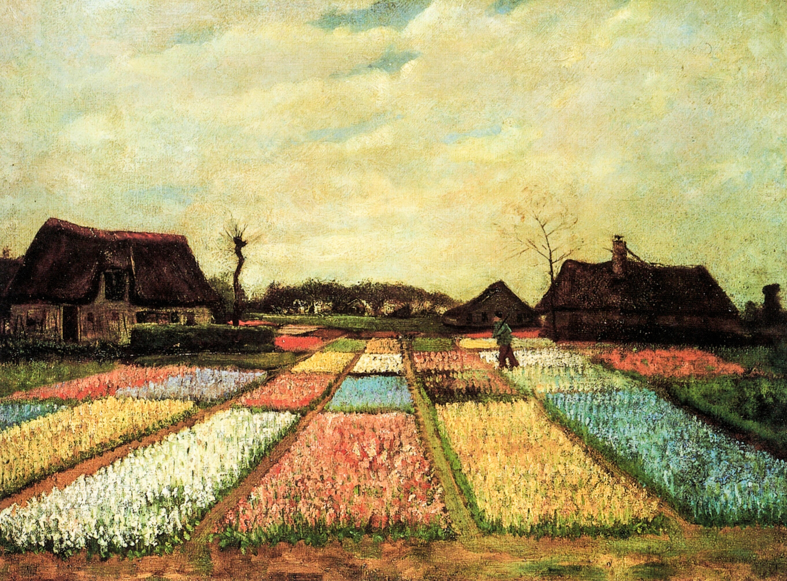 Ван Гог Поля тюльпанов 1883